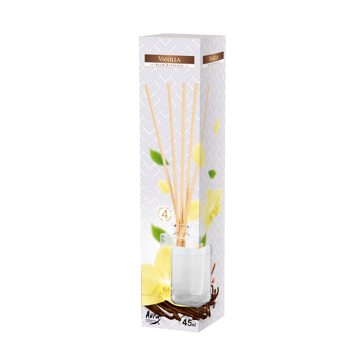 Аромадифузор Bispol Reed Diffuser Ваніль, 45 мл